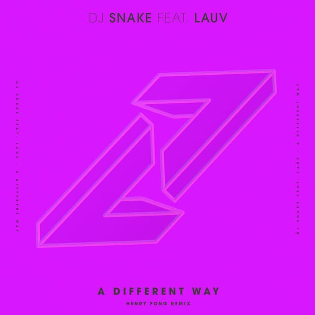 A Different Way (Henry Fong Remix) cover