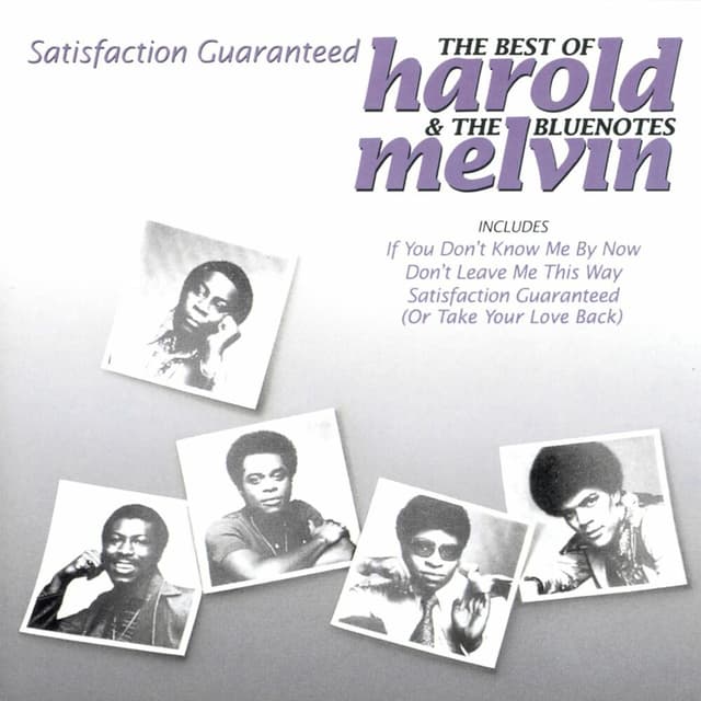 Satisfaction Guaranteed - The Best Of Harold Melvin & The Bluenotes cover