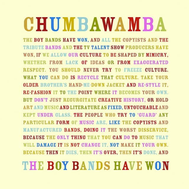 The Boy Bands Have Won album cover