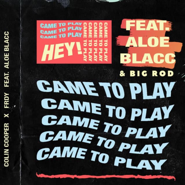 Came To Play cover