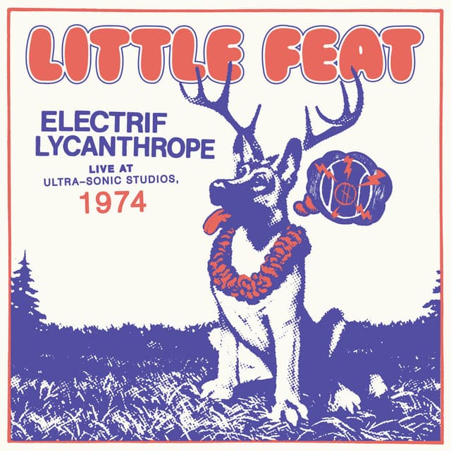 Electrif Lycanthrope: Live at Ultra-Sonic Studios, 1974 cover