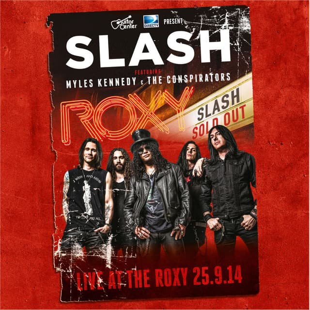 Live At The Roxy 25.09.14 cover