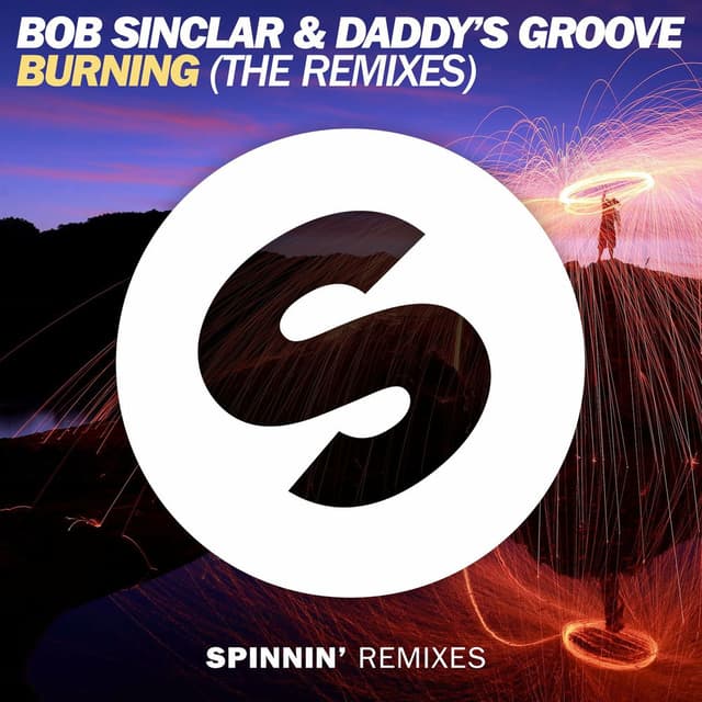 Burning (The Remixes) album cover