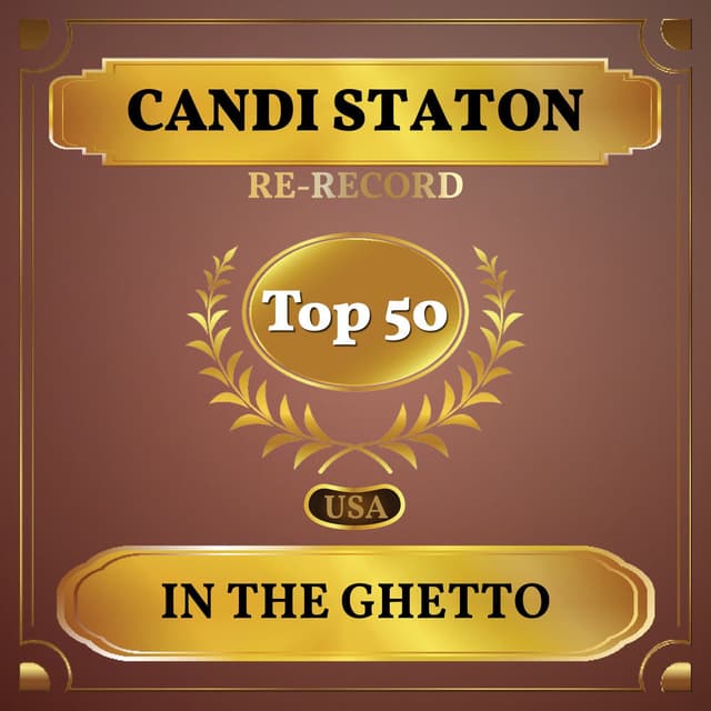 In the Ghetto (Billboard Hot 100 - No 48) cover