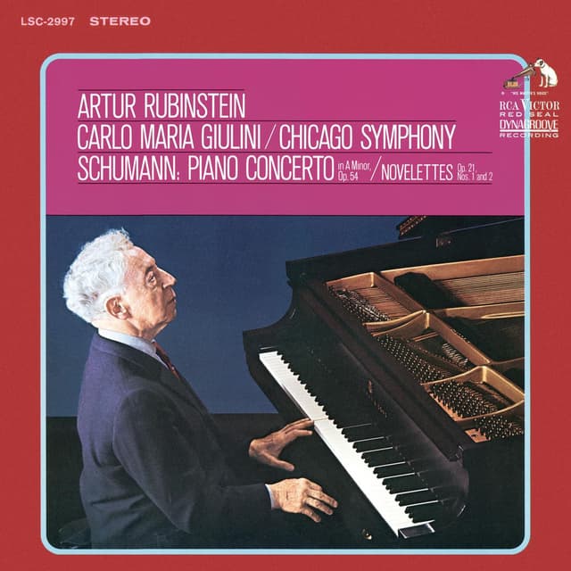 Schumann: Piano Concerto in A Minor, Op. 54 & Novelettes Op. 21 cover