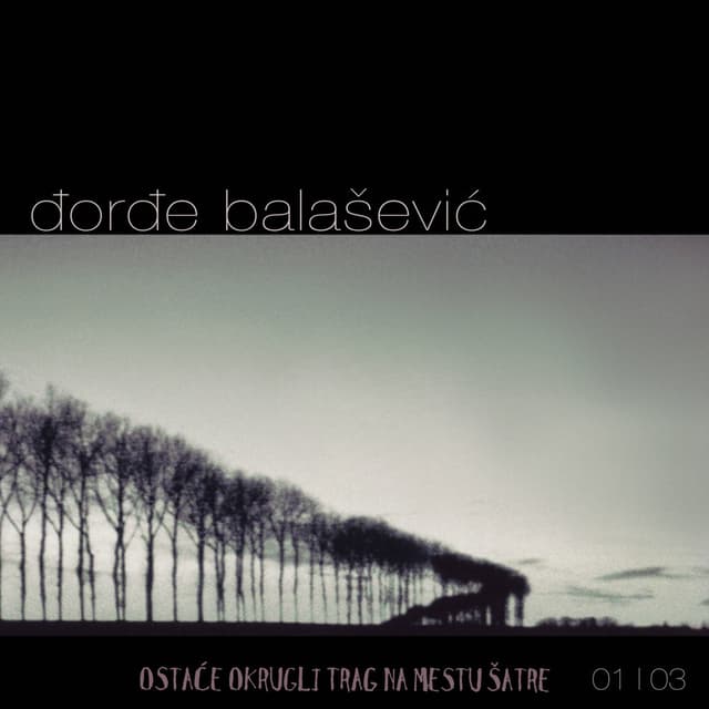 Ostaće okrugli trag na mestu šatre (Live) cover