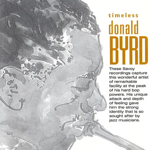 Timeless: Donald Byrd cover