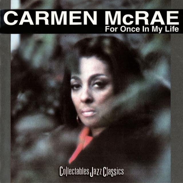 For Once in My Life cover