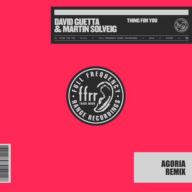 Thing For You (Agoria Remix) cover