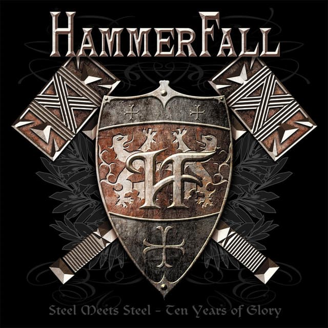 Steel Meets Steel - 10 Years of Glory album cover