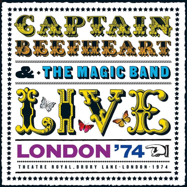 Live - London '74 album cover