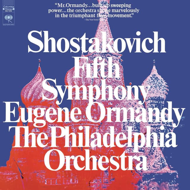 Shostakovich: Symphony No. 5 in D Minor, Op. 47 cover