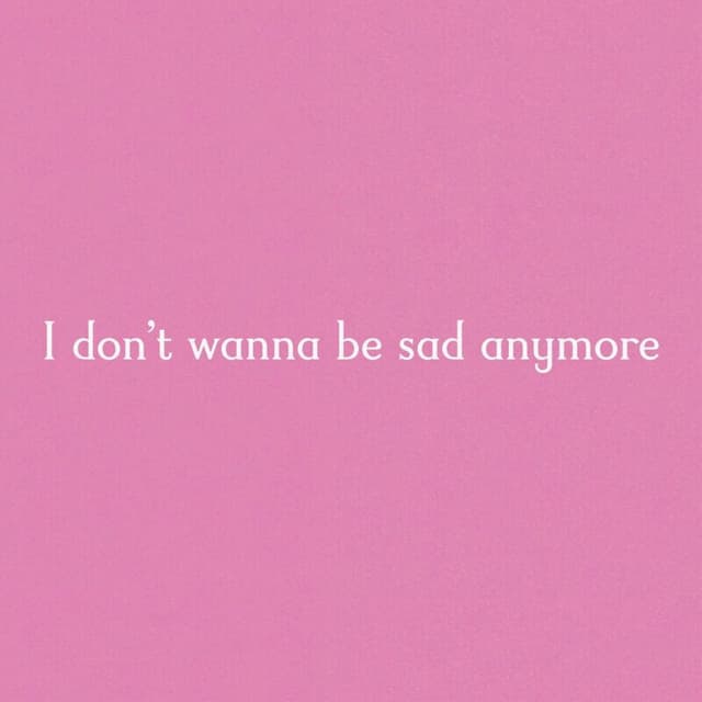 Sad Anymore cover