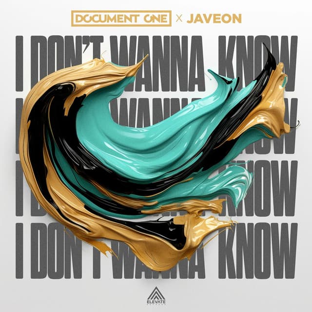 I Don't Wanna Know cover