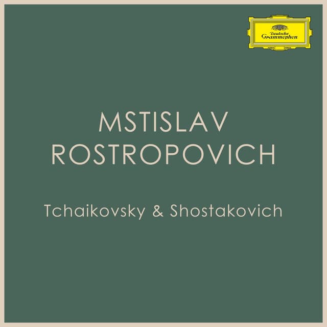 Mstislav Rostropovich - Tchaikovsky & Shostakovich cover