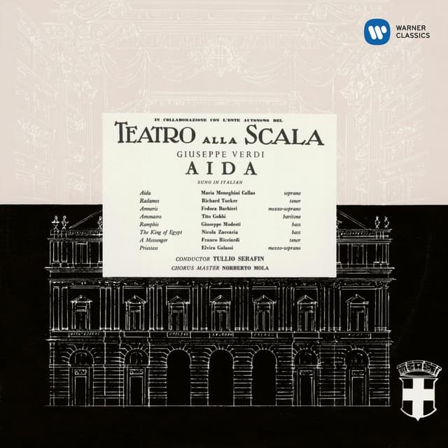 Verdi: Aida (1955 - Serafin) - Callas Remastered cover