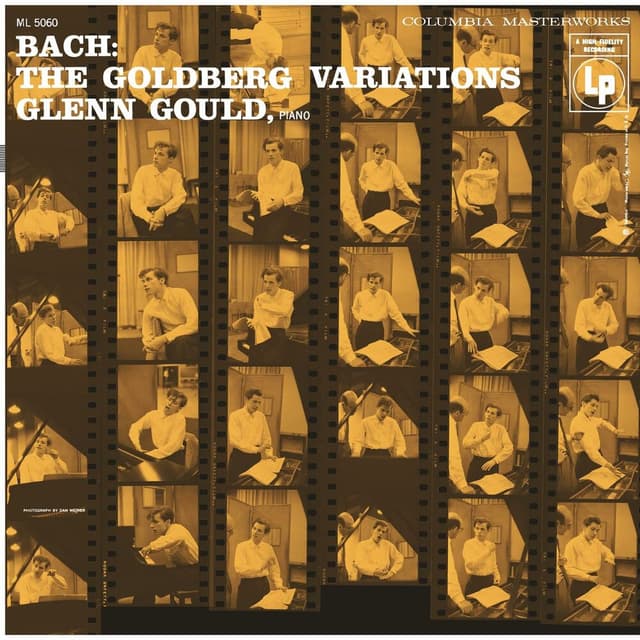 Bach: The Goldberg Variations, BWV 988 (1955 Gould Remaster) cover