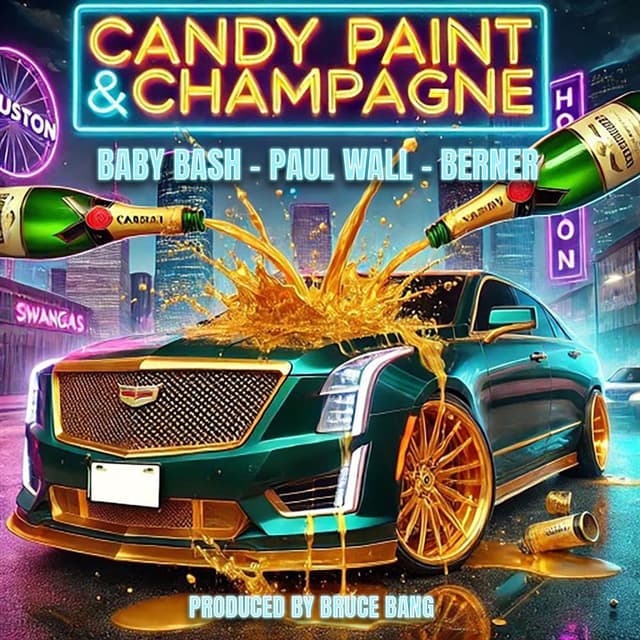 Candy Paint & Champagne (feat. Berner & Bruce Bang) cover