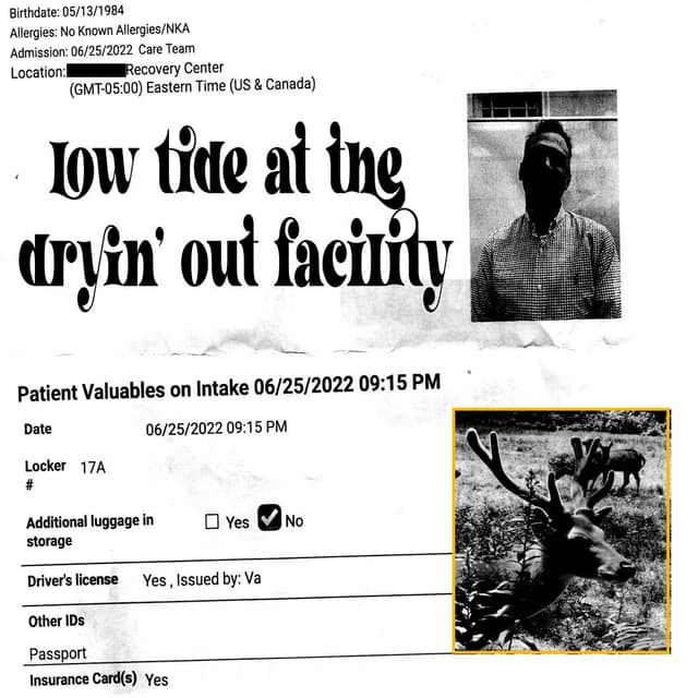 low tide at the dryin' out facility cover