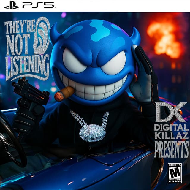 THEYRE NOT LISTENING cover