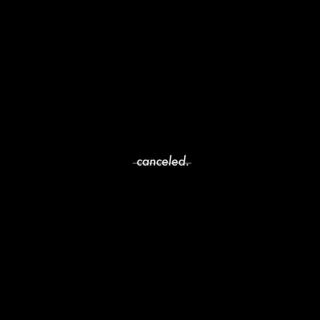 Canceled cover