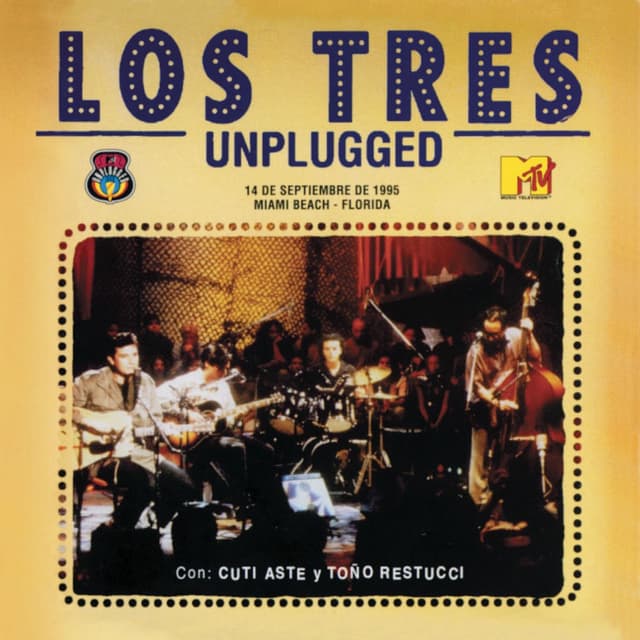 Los Tres MTV Unplugged cover
