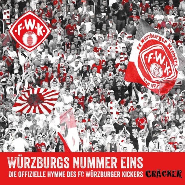 Würzburgs Nummer Eins: Die offizelle Hymne des FC Würzburger Kickers cover