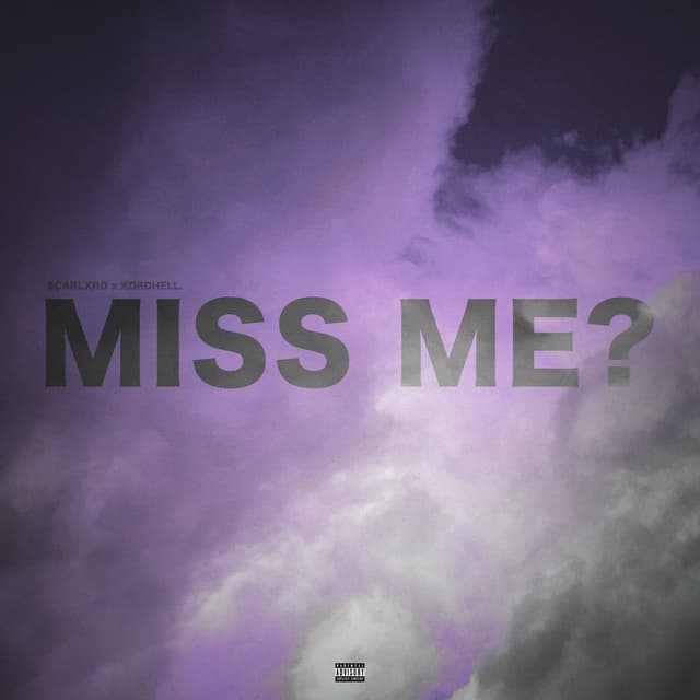 MISS ME? cover