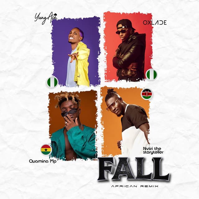 Fall (feat. Nviiri The Storyteller, Quamina MP) (African Remix) cover