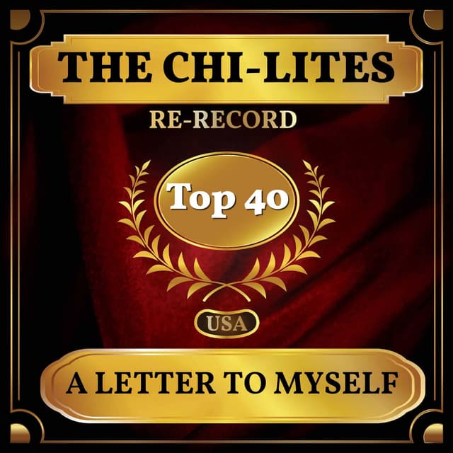 A Letter to Myself (Billboard Hot 100 - No 33) cover