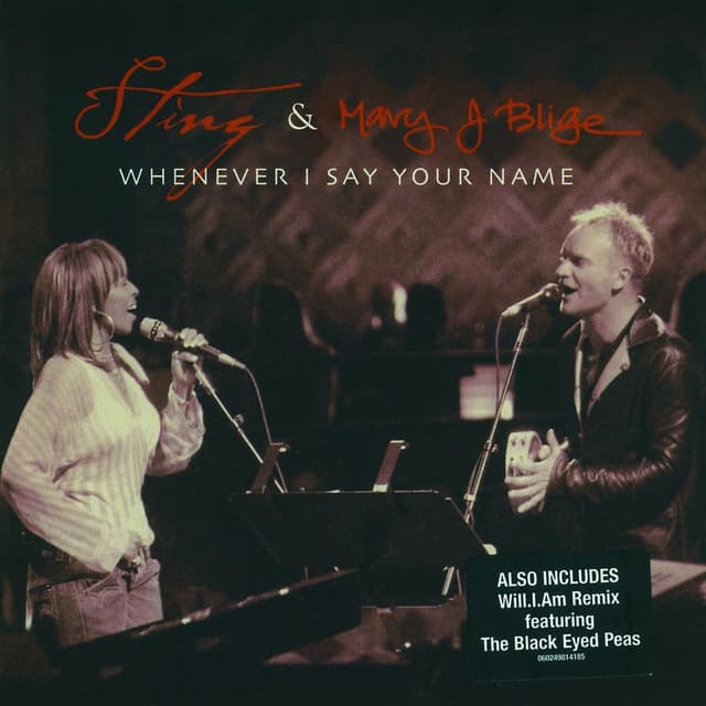 Whenever I Say Your Name cover
