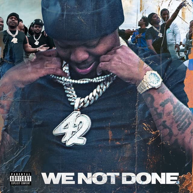 WE NOT DONE cover