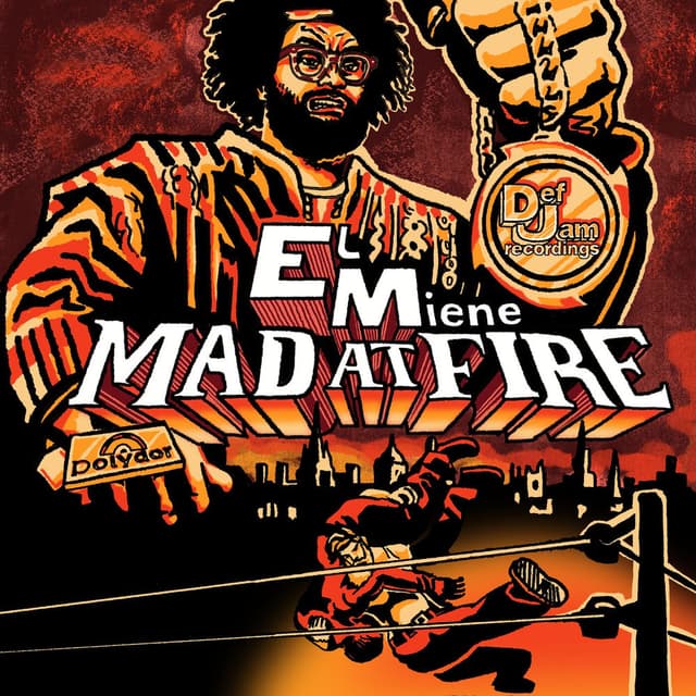 Mad At Fire cover