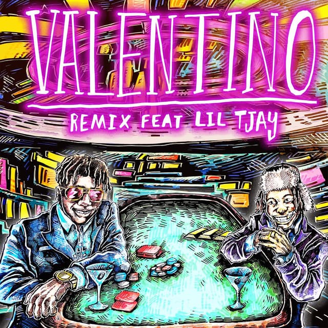 VALENTINO (feat. Lil Tjay) (Remix) cover