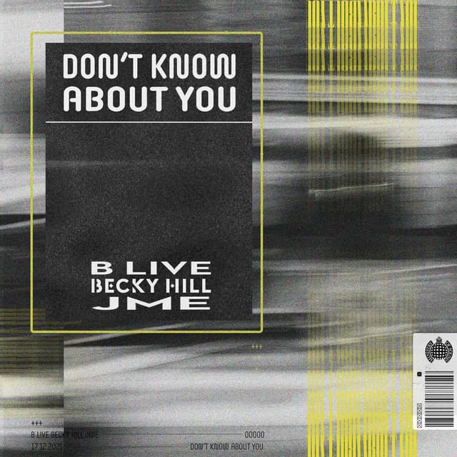 Don't Know About You (feat. Becky Hill & JME) cover