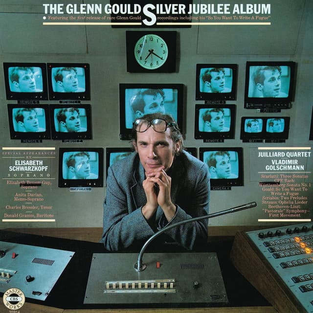 The Glenn Gould Silver Jubilee Album (Gould Remastered) cover