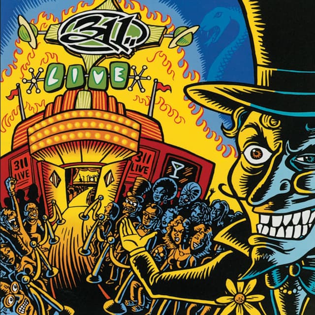 311 Live cover