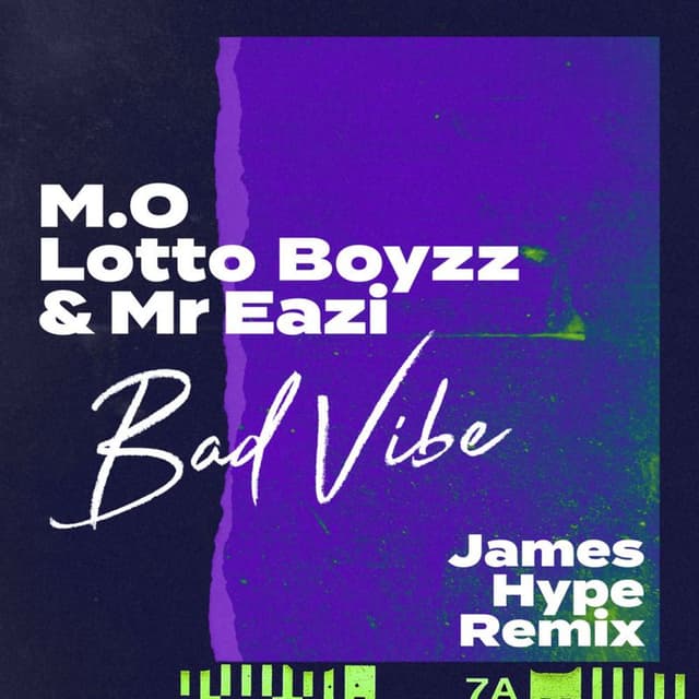 Bad Vibe (James Hype Remix) cover
