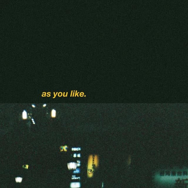 As You Like cover