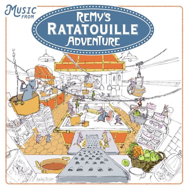 Music from Remy's Ratatouille Adventure cover