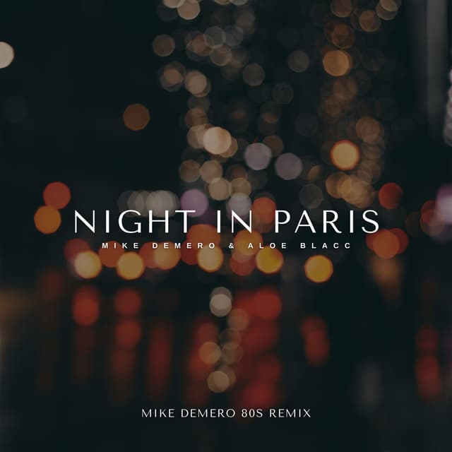 Night in Paris (Mike Demero 80s Remix) cover