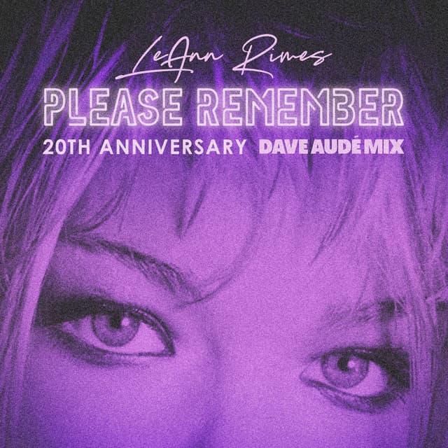 Please Remember (Dave Audé Mix) cover