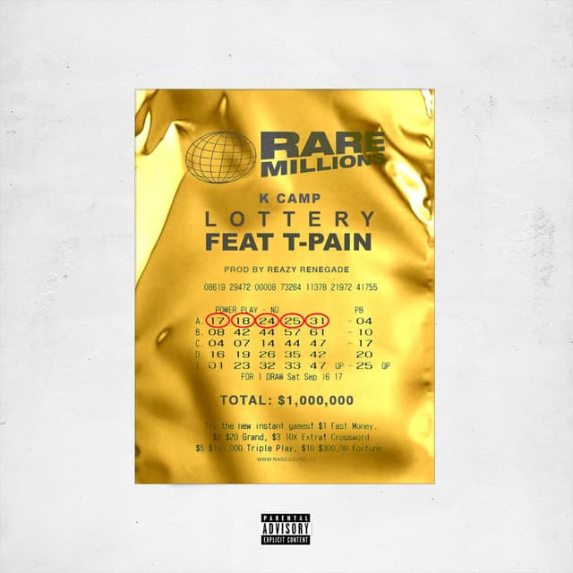 Lottery (Renegade) (T-Pain Remix) cover