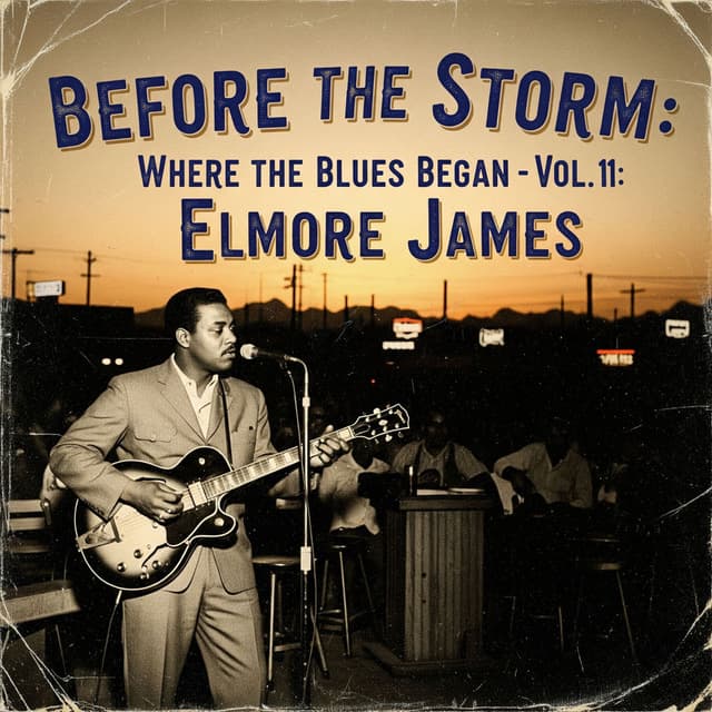 Before the Storm: Where the Blues Began - Vol. 11 cover