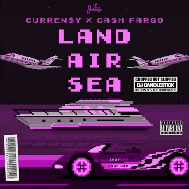 Land Air Sea (Chopped Not Slopped) cover