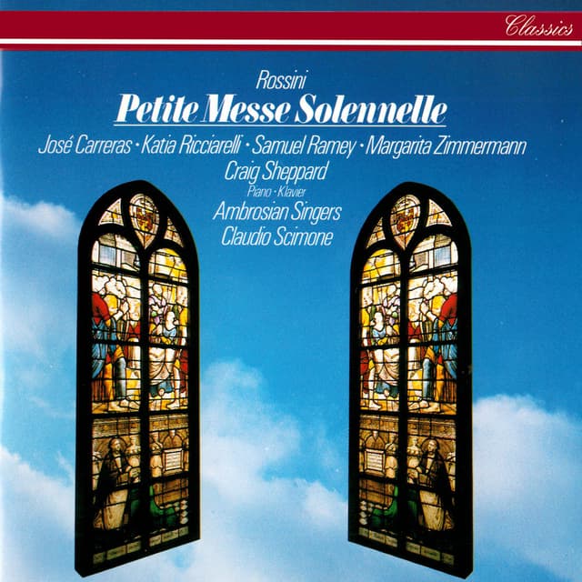 Rossini: Petite Messe Solennelle cover