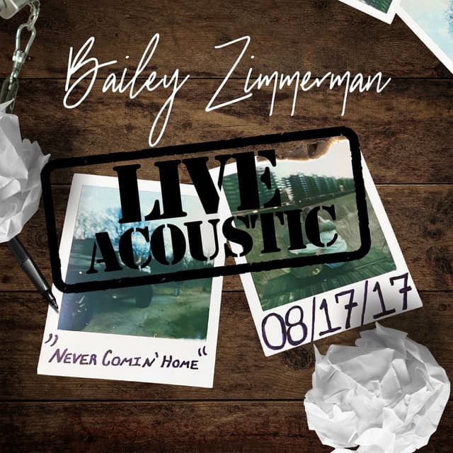 Never Comin' Home (Live Acoustic) cover