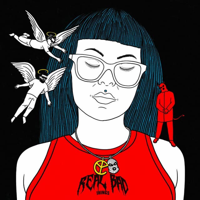 REAL BAD THINGS (feat. OGAQUAFINA) cover