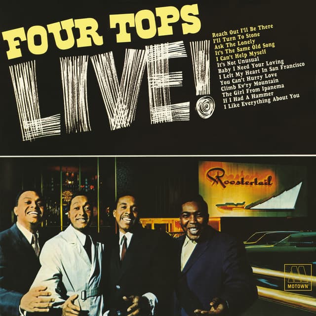 Four Tops Live cover