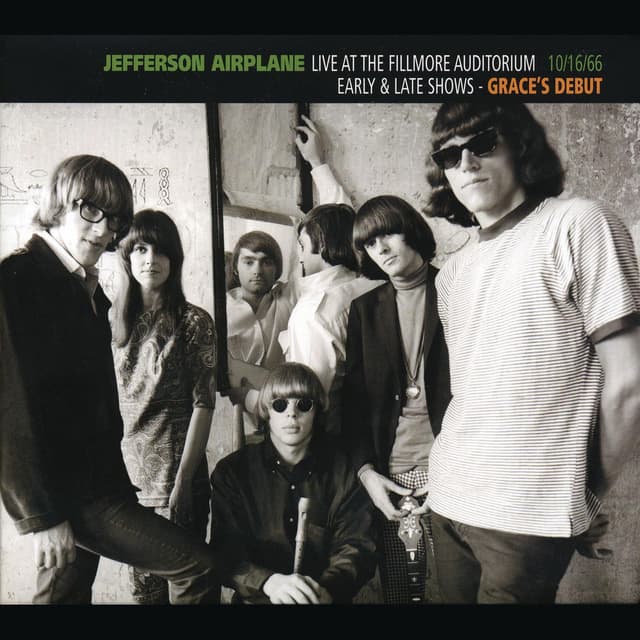 Live At The Fillmore Auditorium 10/16/66 (Early & Late Shows - Grace's Debut) cover